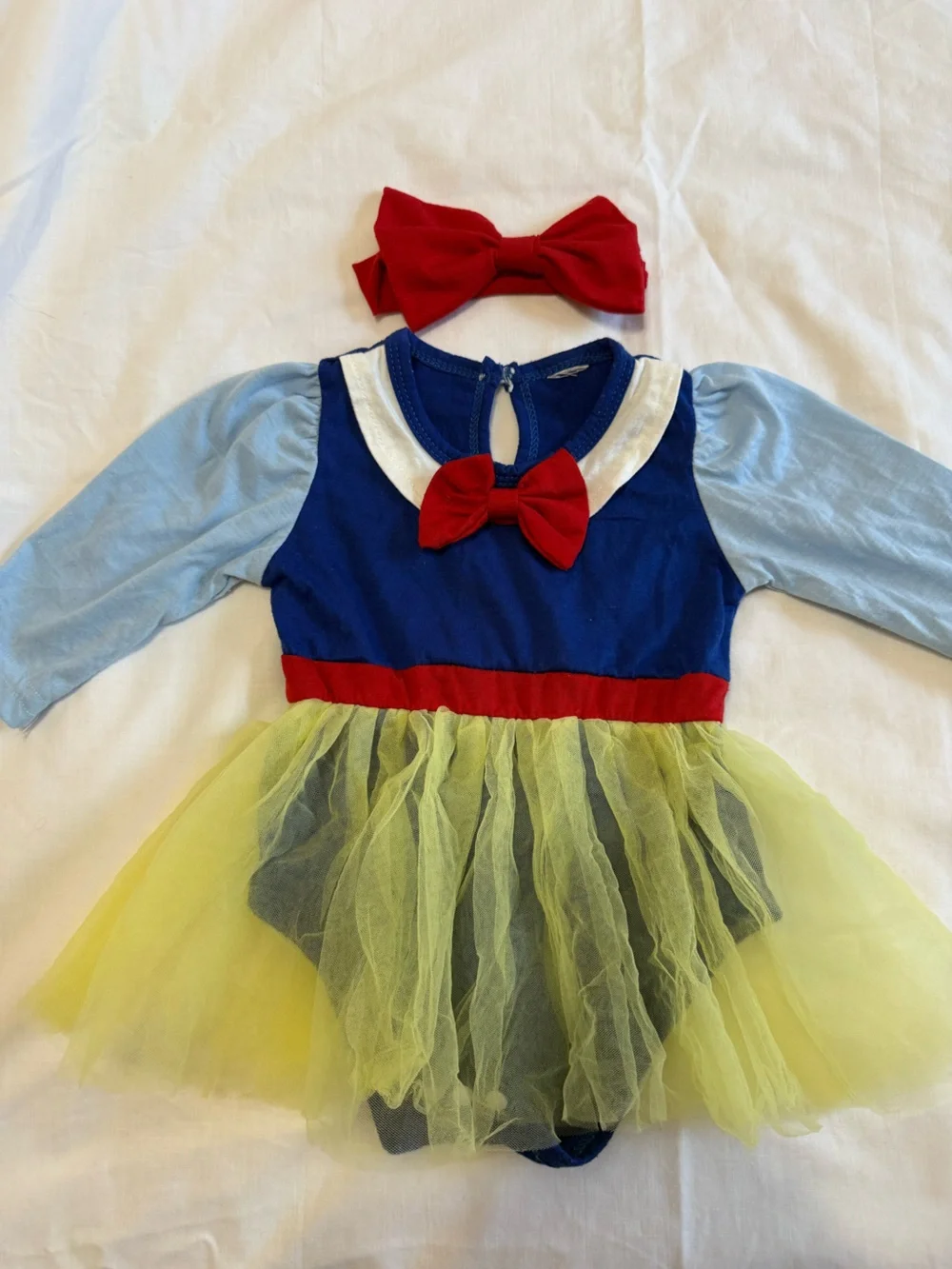 Princess Snow White Tulle Costume Dress